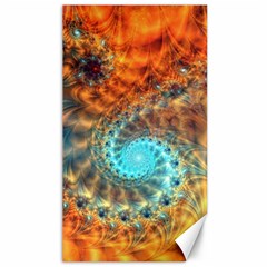 Fractal Math Abstract Mysterious Mystery Vortex Canvas 40  X 72  by Ravend