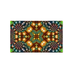 Background Abstract Fractal Annotation Texture Sticker (rectangular)