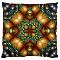 Background Abstract Fractal Annotation Texture Standard Premium Plush Fleece Cushion Case (two Sides) by Ravend