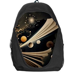 Space Futuristic Technology Digital Ai Generated Backpack Bag