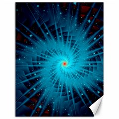 Spiral Stars Fractal Cosmos Explosion Big Bang Canvas 12  X 16  by Ravend