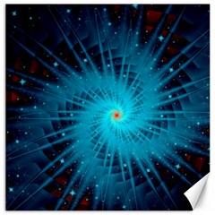 Spiral Stars Fractal Cosmos Explosion Big Bang Canvas 16  X 16  by Ravend