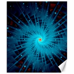 Spiral Stars Fractal Cosmos Explosion Big Bang Canvas 20  X 24  by Ravend