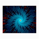 Spiral Stars Fractal Cosmos Explosion Big Bang Small Glasses Cloth (2 Sides) Front