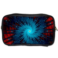 Spiral Stars Fractal Cosmos Explosion Big Bang Toiletries Bag (two Sides) by Ravend