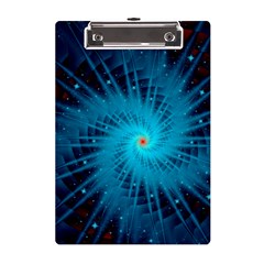 Spiral Stars Fractal Cosmos Explosion Big Bang A5 Acrylic Clipboard