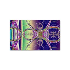 Fractal Abstract Digital Art Art Colorful Sticker (rectangular) by Ravend