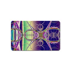 Fractal Abstract Digital Art Art Colorful Magnet (name Card) by Ravend