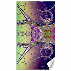 Fractal Abstract Digital Art Art Colorful Canvas 40  X 72  by Ravend