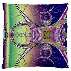 Fractal Abstract Digital Art Art Colorful Standard Premium Plush Fleece Cushion Case (two Sides) by Ravend