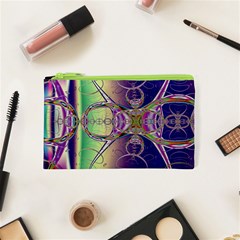 Fractal Abstract Digital Art Art Colorful Cosmetic Bag (xs) by Ravend