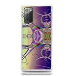 Fractal Abstract Digital Art Art Colorful Samsung Galaxy Note 20 TPU UV Case Front