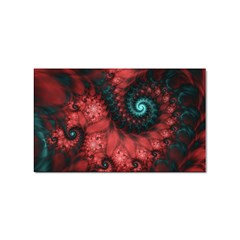 Fractal Spiral Vortex Pattern Art Digital Sticker Rectangular (10 Pack) by Ravend