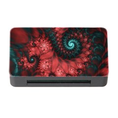 Fractal Spiral Vortex Pattern Art Digital Memory Card Reader With Cf by Ravend