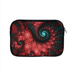 Fractal Spiral Vortex Pattern Art Digital Apple Macbook Pro 15  Zipper Case by Ravend