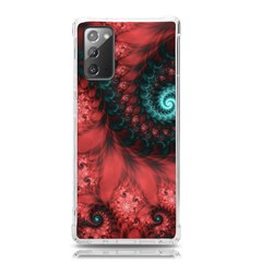 Fractal Spiral Vortex Pattern Art Digital Samsung Galaxy Note 20 Tpu Uv Case by Ravend