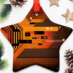 Technology Design Tech Computer Future Business Ornament (Star)