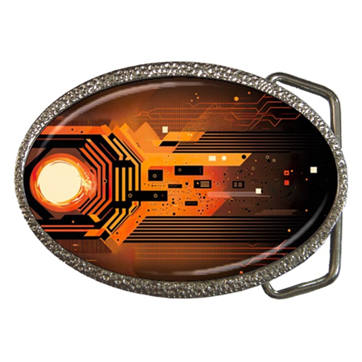 Technology Design Tech Computer Future Business Belt Buckles