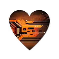 Technology Design Tech Computer Future Business Heart Magnet