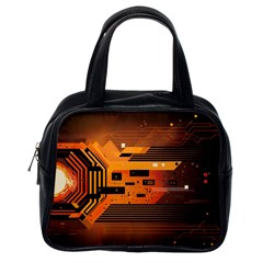 Technology Design Tech Computer Future Business Classic Handbag (one Side) by Ravend