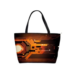 Technology Design Tech Computer Future Business Classic Shoulder Handbag by Ravend