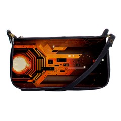 Technology Design Tech Computer Future Business Shoulder Clutch Bag