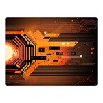 Technology Design Tech Computer Future Business Premium Plush Fleece Blanket (Mini) 35 x27  Blanket Front