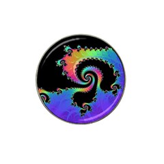 Fractal Spiral Vortex Swirl Whirlpool Math Hat Clip Ball Marker by Ravend