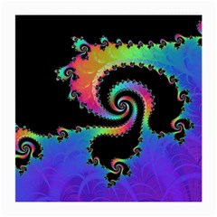 Fractal Spiral Vortex Swirl Whirlpool Math Medium Glasses Cloth by Ravend