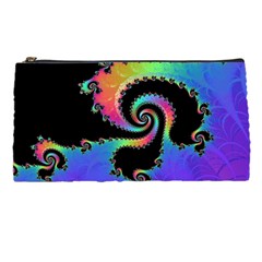 Fractal Spiral Vortex Swirl Whirlpool Math Pencil Case by Ravend