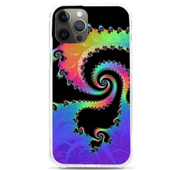 Fractal Spiral Vortex Swirl Whirlpool Math Iphone 12 Pro Max Tpu Uv Print Case by Ravend