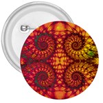 Art Pattern Fractal Design Abstract Artwork 3  Buttons Front