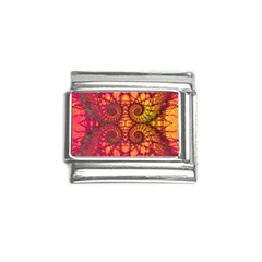 Art Pattern Fractal Design Abstract Artwork Italian Charm (9mm)