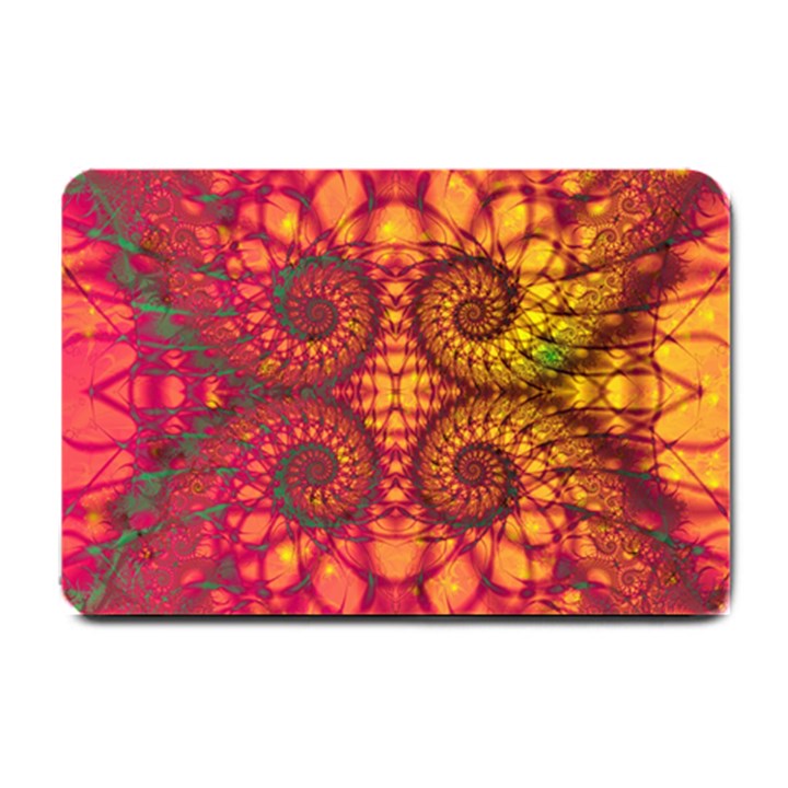 Art Pattern Fractal Design Abstract Artwork Small Doormat