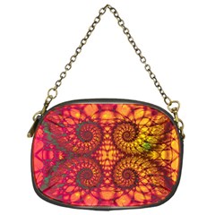 Art Pattern Fractal Design Abstract Artwork Chain Purse (One Side)