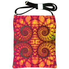 Art Pattern Fractal Design Abstract Artwork Shoulder Sling Bag