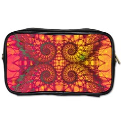 Art Pattern Fractal Design Abstract Artwork Toiletries Bag (One Side)