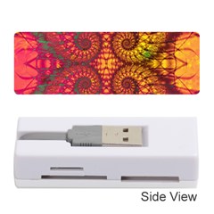 Art Pattern Fractal Design Abstract Artwork Memory Card Reader (stick) by Ravend