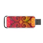 Art Pattern Fractal Design Abstract Artwork Portable USB Flash (One Side) Front