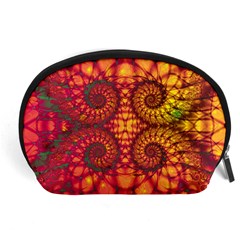 Art Pattern Fractal Design Abstract Artwork Accessory Pouch (Large)