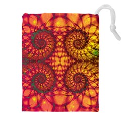 Art Pattern Fractal Design Abstract Artwork Drawstring Pouch (5XL)