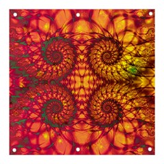 Art Pattern Fractal Design Abstract Artwork Banner And Sign 3  X 3  by Ravend