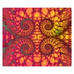 Art Pattern Fractal Design Abstract Artwork One Side Premium Plush Fleece Blanket (Small) 50 x40  Blanket Front