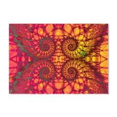 Art Pattern Fractal Design Abstract Artwork Crystal Sticker (A4)