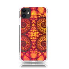 Art Pattern Fractal Design Abstract Artwork Iphone 11 Tpu Uv Print Case by Ravend