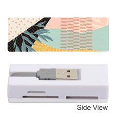 Leaves Pattern Design Colorful Decorative Texture Memory Card Reader (stick) by Ravend