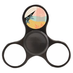 Leaves Pattern Design Colorful Decorative Texture Finger Spinner by Ravend