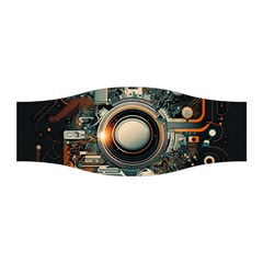 Illustrations Technology Robot Internet Processor Stretchable Headband by Ravend