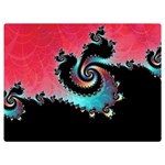 Fractals Abstract Art Digital Art Abstract Art Premium Plush Fleece Blanket (Extra Small) 40 x30  Blanket Front