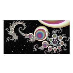 Fractal Math Abstract Abstract Art Digital Art Satin Shawl 45  X 80  by Ravend